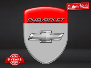 Chevrolet Silikonsticker Robust Hochwertig Professionell